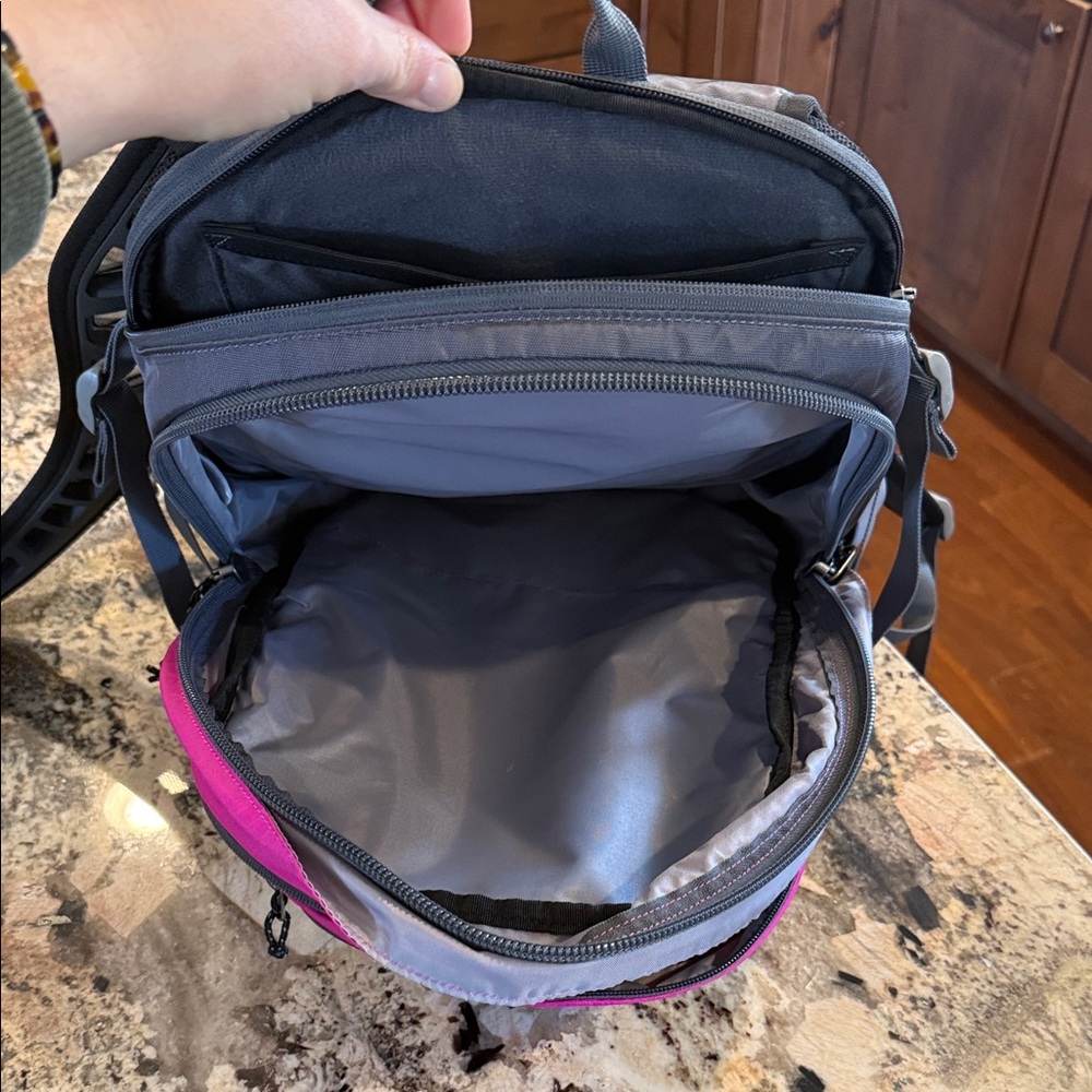 Columbia Circuit Breaker Backpack in Pink and Gray - Picture 2 of 4